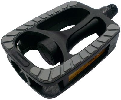 Marwi pedaalset sp-813 pp met grijze non-slip inlay zwart (werkplaatsverpakking)