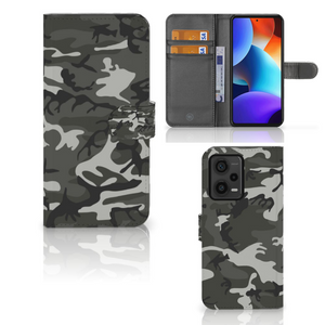 Xiaomi Redmi Note 12 Pro Plus Telefoon Hoesje Army Light