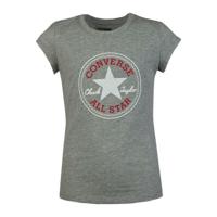 T-Shirt met Korte Mouwen voor kinderen Converse 468992 042 Grijs