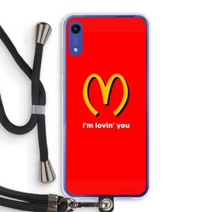 I'm lovin' you: Honor Play 8A Transparant Hoesje met koord