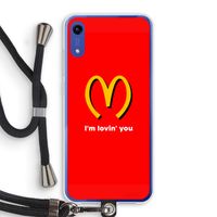 I'm lovin' you: Honor Play 8A Transparant Hoesje met koord
