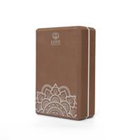 Love Generation Foam Yogablok - Mandala - Blissful Brown
