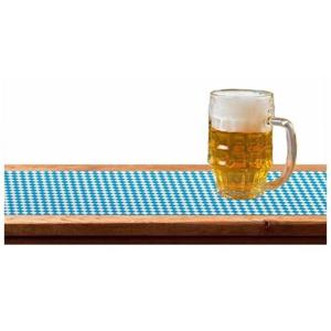 Tafelloper Oktoberfest versiering - 65 x 600 cm - Bierfeest feestartikelen tafel decoratie