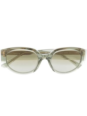 Ahlem lunettes de soleil Les Amandiers à monture ovale - Gris