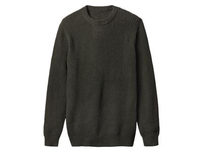 esmara Men Gebreide heren trui (Groen, XXL)