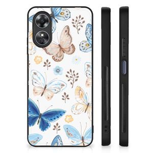 Dierenprint Telefoonhoesje voor OPPO A17 Vlinder