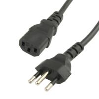 3 prong stijl Brazilië AC-netsnoer lengte: 1 8 m (OD6.8)