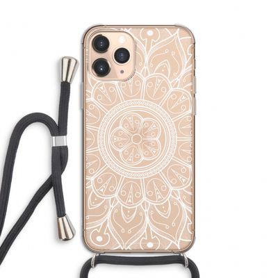 Roses Are Red: iPhone 11 Pro Transparant Hoesje met koord