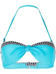 lemlem haut de bikini bandeau Lena - Bleu