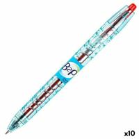 Gelpen Pilot B2P 07 Intrekbaar Rood 0,4 mm (10 Stuks)