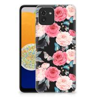 Samsung Galaxy A03 | TPU Case | Butterfly Roses