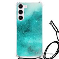 Back Cover Samsung Galaxy S23 Painting Blue Back Cover Samsung Galaxy S23 Painting Blue