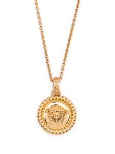 Versace collier à pendentif Medusa Head - Or