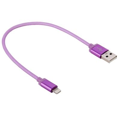 1m Net Style Metal Head 8 Pin to USB Data / Charger Cable For iPhone X / iPhone 8 & 8 Plus / iPhone 7 & 7 Plus / iPhone 6 & 6s & 6 Plus & 6s Plus / i