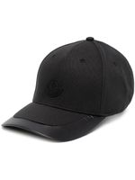 Moncler casquette à patch logo - Noir