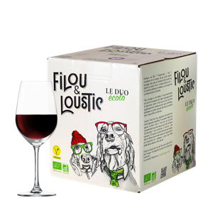 (Organic) Filou et Loustic Rouge BIB 3L