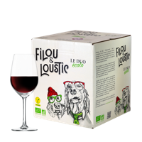 (Organic) Filou et Loustic Rouge BIB 3L