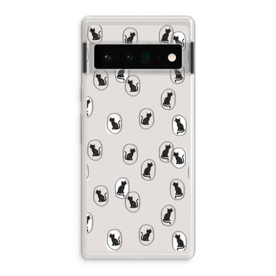 Miauw: Google Pixel 6 Pro Transparant Hoesje