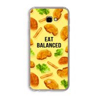 Eat Balanced: Samsung Galaxy J4 Plus Transparant Hoesje