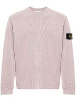Stone Island Ribgebreide sweater - Roze - thumbnail