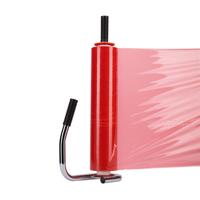 Handwikkelfolie 23 micron 50 cm x 300 meter rood