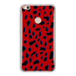 Red Leopard: Huawei Ascend P8 Lite (2017) Transparant Hoesje