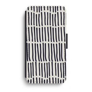 Moroccan stripes: iPhone XR Flip Hoesje