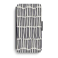 Moroccan stripes: iPhone XR Flip Hoesje