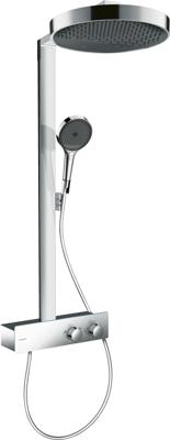 Hansgrohe Rainfinity showerpipe 360 1jet met ShowerTablet 350, chroom