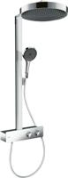 Hansgrohe Rainfinity showerpipe 360 1jet met ShowerTablet 350, chroom