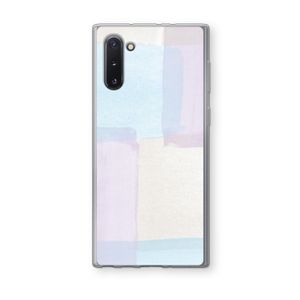 Square pastel: Samsung Galaxy Note 10 Transparant Hoesje
