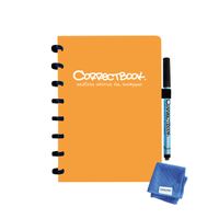 Notitieboek Correctbook A5 lijn 40blz peachy orange