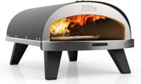 ZiiPa Pizza Oven Piana - Gasmodel - met Thermometer - Antraciet - voor ø 30 cm pizza&apos;s - Roterende pizzasteen