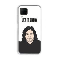 Let It Snow: Huawei P40 Lite Transparant Hoesje