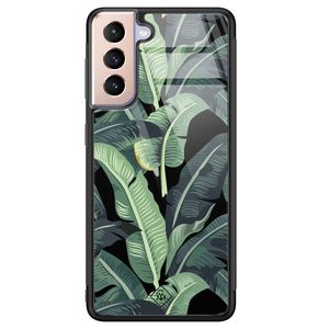 Samsung Galaxy S21 glazen hardcase - Bali vibe