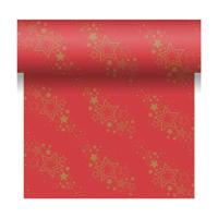 Duni 3-in1 holiday star red 40x480cm