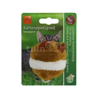 Boon Kattenspeelgoed Bibberhamster met Beweging en Catnip