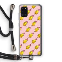 Waterijsjes: Samsung Galaxy A31 Transparant Hoesje met koord Waterijsjes: Samsung Galaxy A31 Transparant Hoesje met koord
