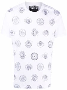 Versace Jeans Couture t-shirt à imprimé Medusa - Blanc