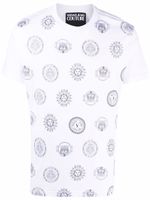 Versace Jeans Couture t-shirt à imprimé Medusa - Blanc