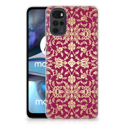 Siliconen Hoesje Motorola Moto G22 Barok Pink