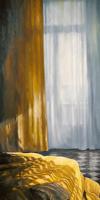 Kunstdruk Henning von Gierke - Interieur mit Sonne und Meer I 50x100cm