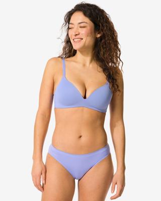 HEMA Damesslip Second Skin Micro Blauw (blauw)