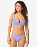 HEMA Damesslip Second Skin Micro Blauw (blauw)