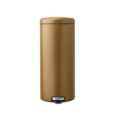 Brabantia NewIcon Pedaalemmer - 30 liter - kunstof binnenemmer - warm brass 238581