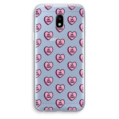 GIRL POWER: Samsung Galaxy J3 (2017) Transparant Hoesje