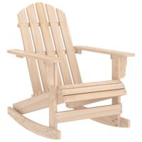 Schommelstoel Adirondack massief vurenhout