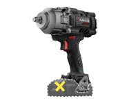 PARKSIDE PERFORMANCE Accu-slagschroevendraaier 1/2" 20 V zonder accu en lader