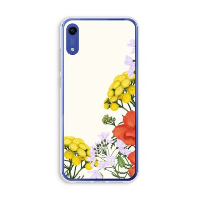 Wilde bloemen: Honor Play 8A Transparant Hoesje