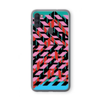 Skew Blush 2: Samsung Galaxy A11 Transparant Hoesje